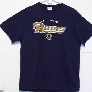 St. Louis Rams T-Shirt NFL Football Team Apparel L